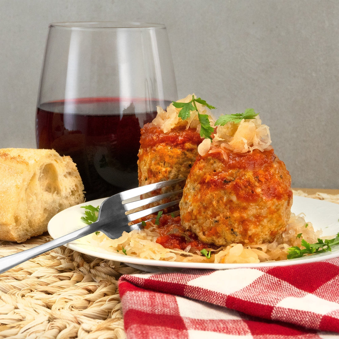 Crispy Potato Kraut Bites