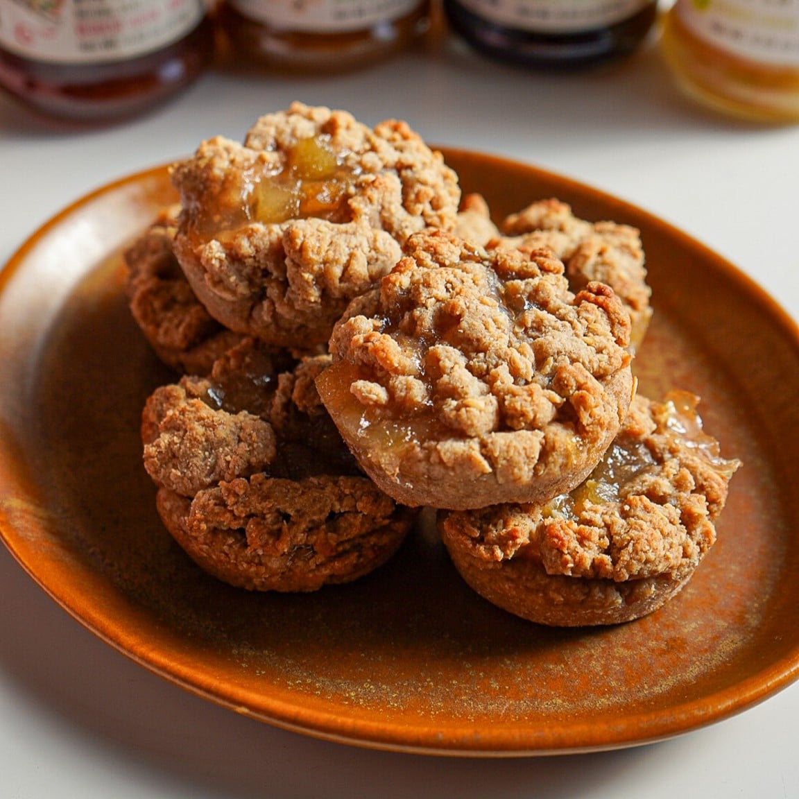 Ginger Pear Crumble Cookies
