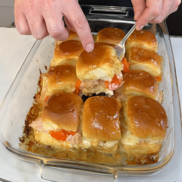 Marinated Pepper Turkey Sliders