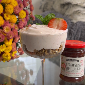 Strawberry Vanilla Yogurt Parfait