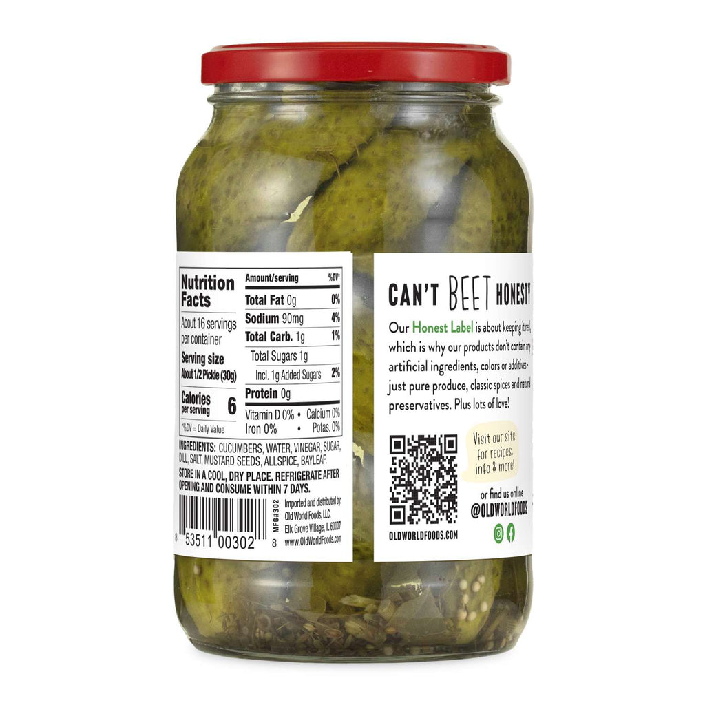 Polish Dill Pickles, 32 oz