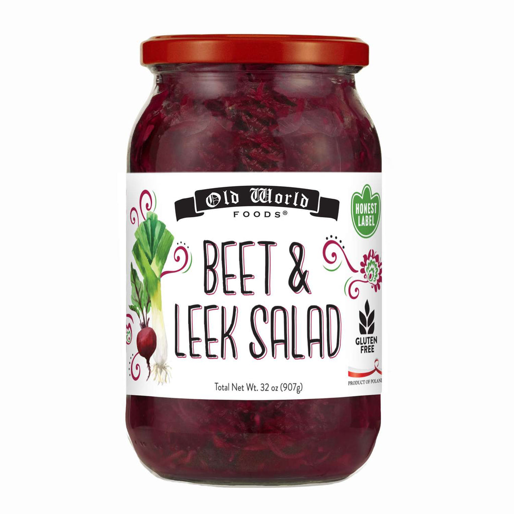 Beet and Leek Salad, 32 oz