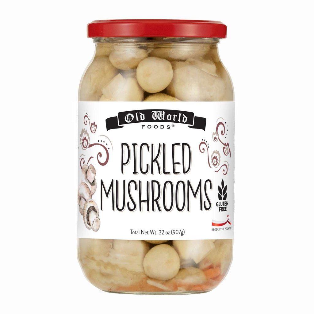Pickled Mushrooms, 28 OZ