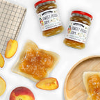 Old World Sweet Peach Fruit Jam 9.52 oz Jar, Case of 6