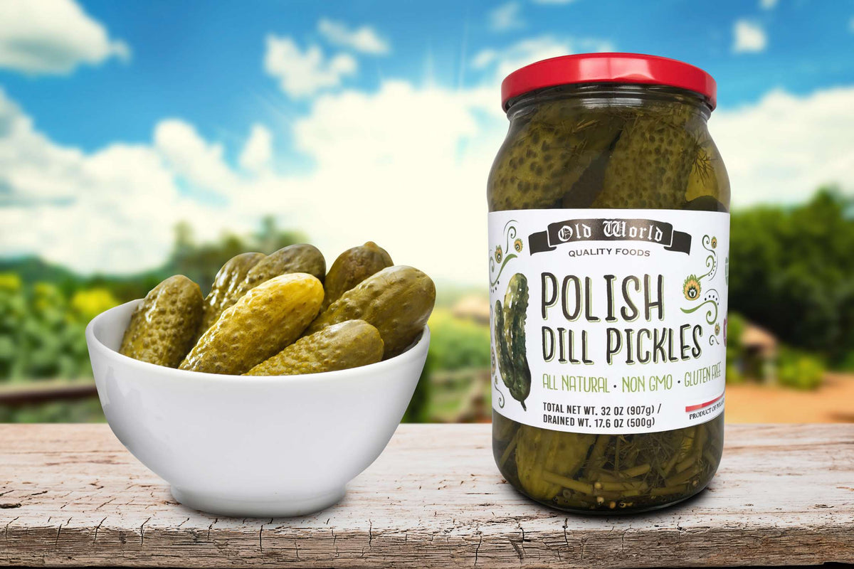 Polish Dill Pickles, 32 oz