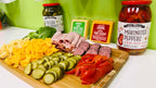 European Salad Set - Four 32 Oz Jars of Assorted Pickled Vegetables - German Salad, Veggie Medley Salad, Beet & Leek Salad, and Marinated Peppers